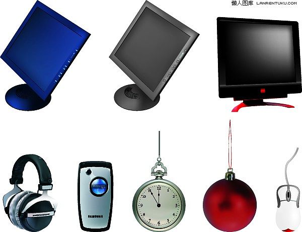 多款電腦及數(shù)碼產(chǎn)品矢量素材 提升設計與效率的必備資源